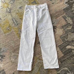 Levi’s Ribcage Straight Ankle Jeans